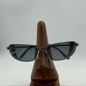Reptile Black Oval Sunglasses Frames